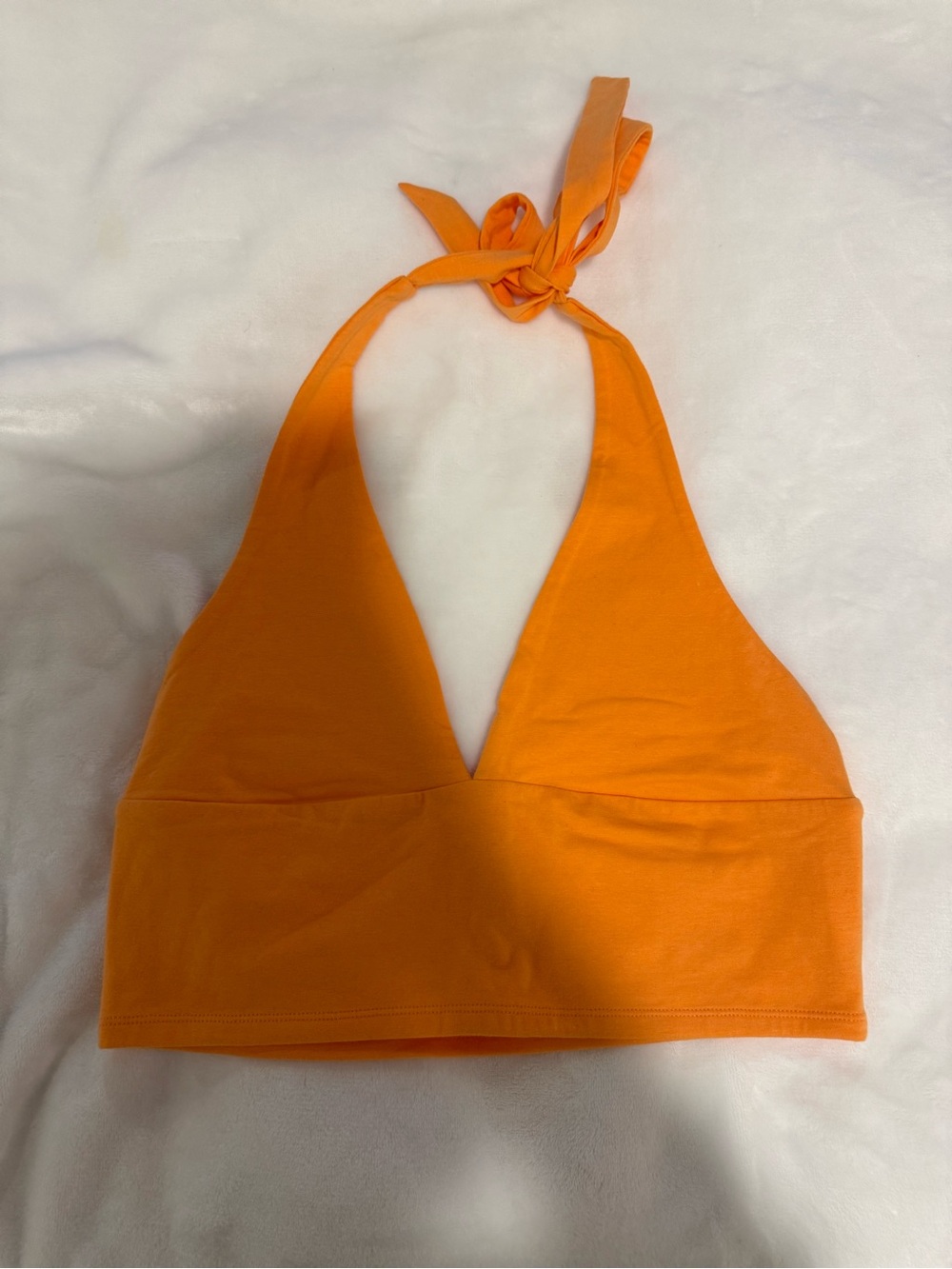Orange Halter Top - Women